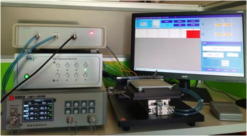 插片式PLC插损回损自动测试设备